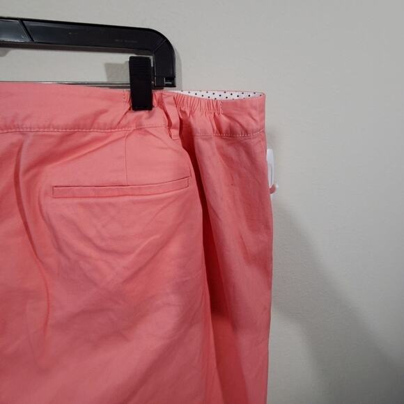 Talbots perfect crop coral plus size 22W petite - Picture 7 of 7